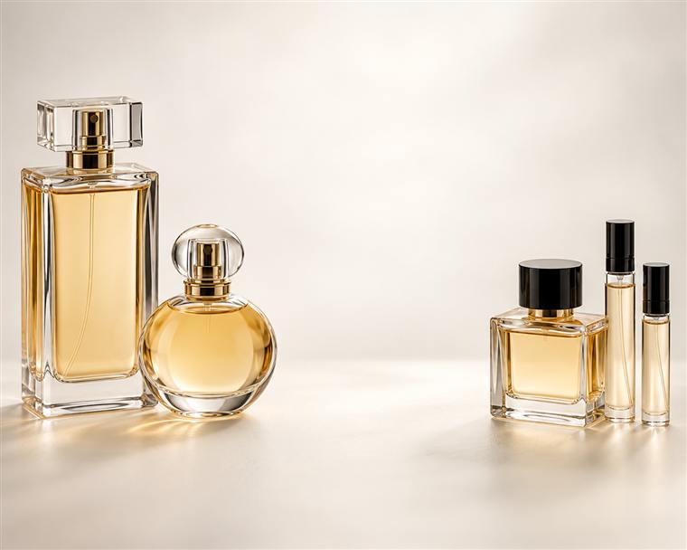 Glass fragrance bottles